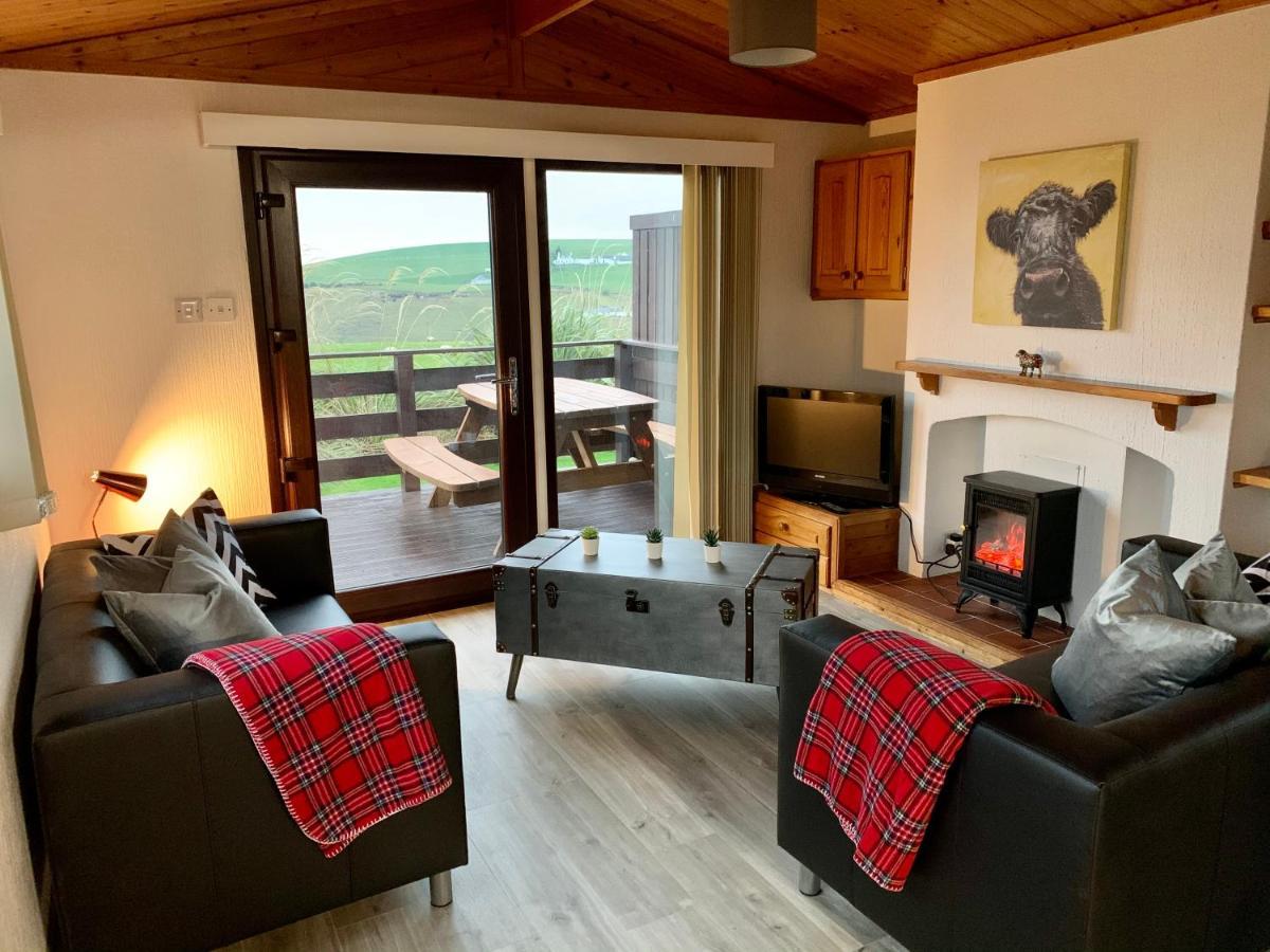 Lodge Cabin With Fabulous Views - Farm Holiday Stranraer Εξωτερικό φωτογραφία