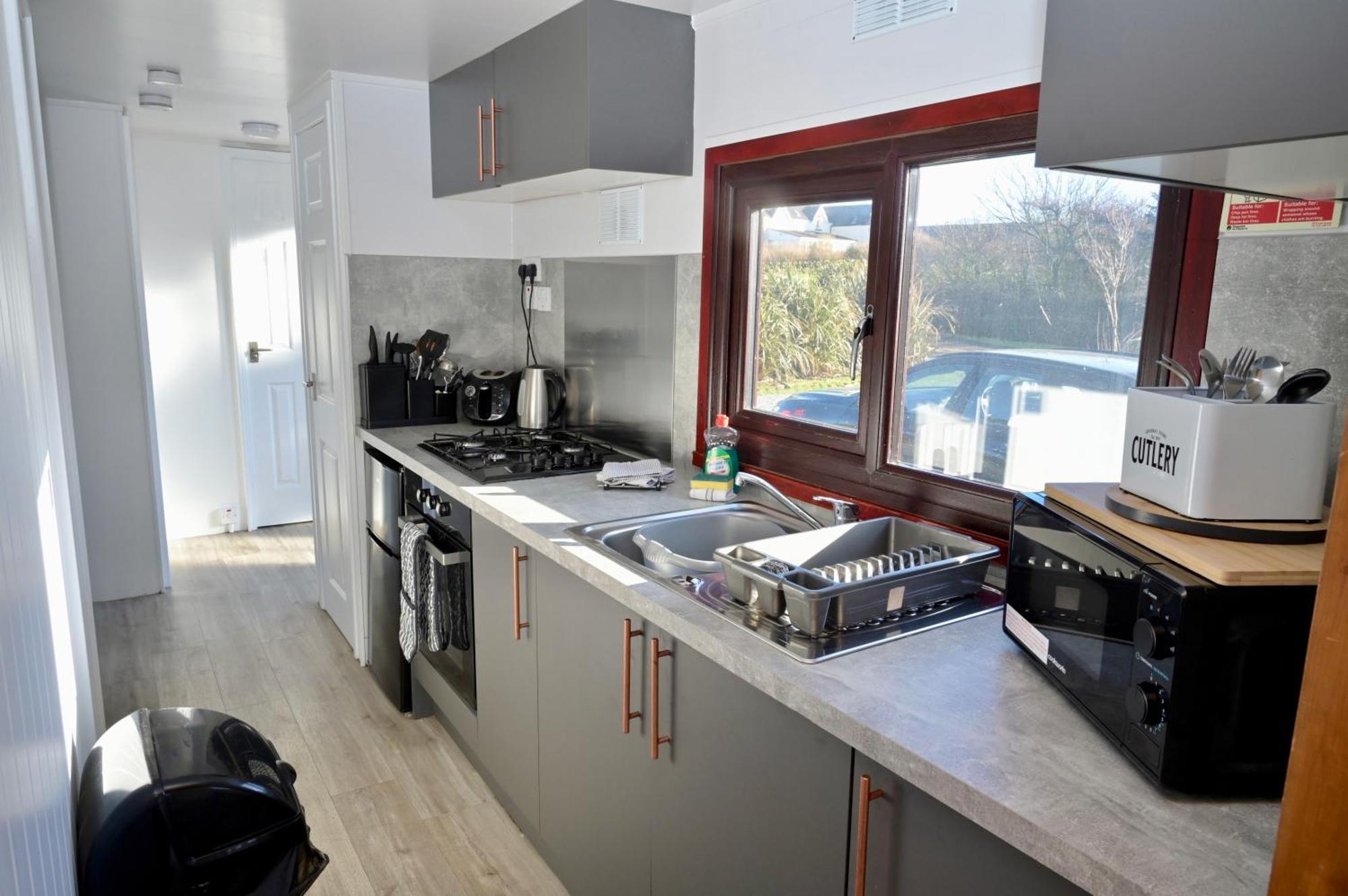 Lodge Cabin With Fabulous Views - Farm Holiday Stranraer Εξωτερικό φωτογραφία